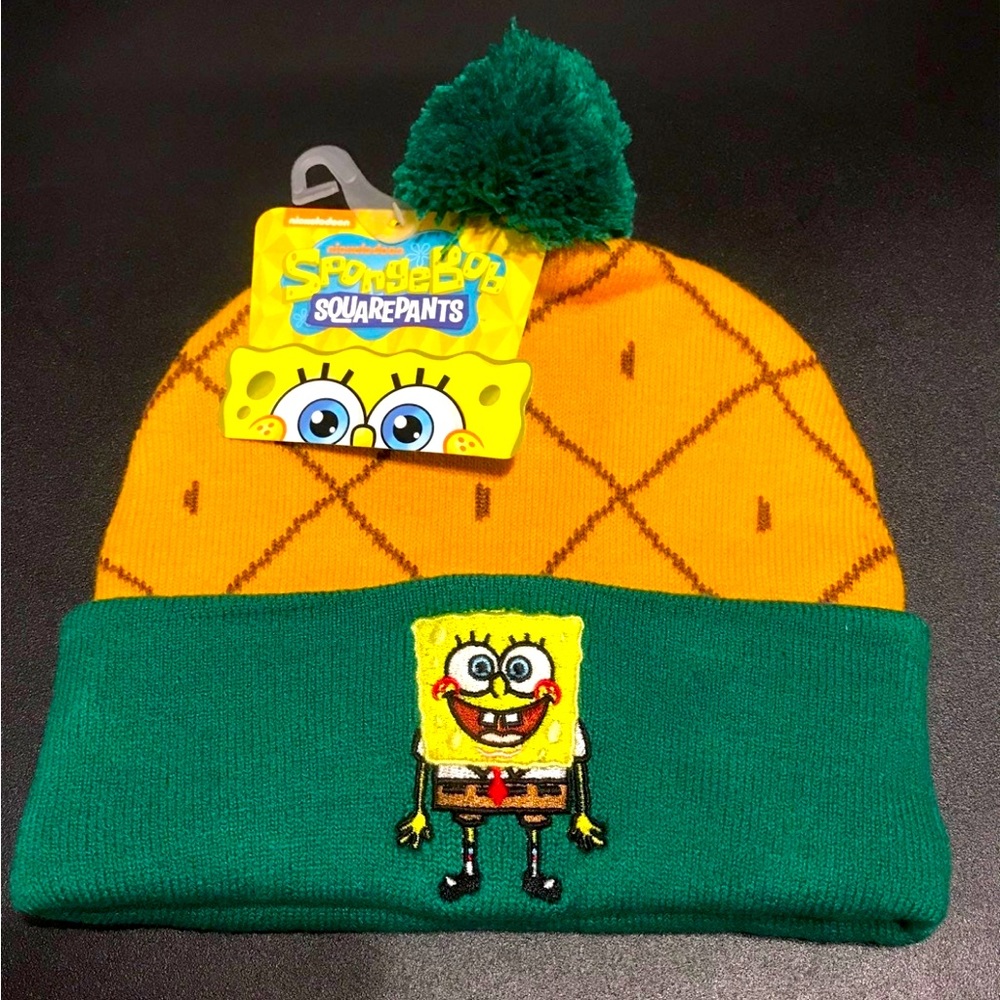 Spongebob Squarepants Knit Hat/Beanie, BNWT, One Size